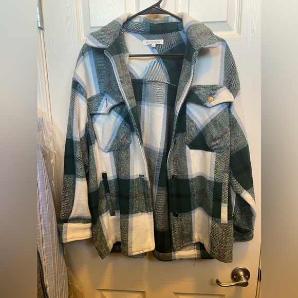 Workshop Republic plaid flannel jacket - Picture 4 of 4